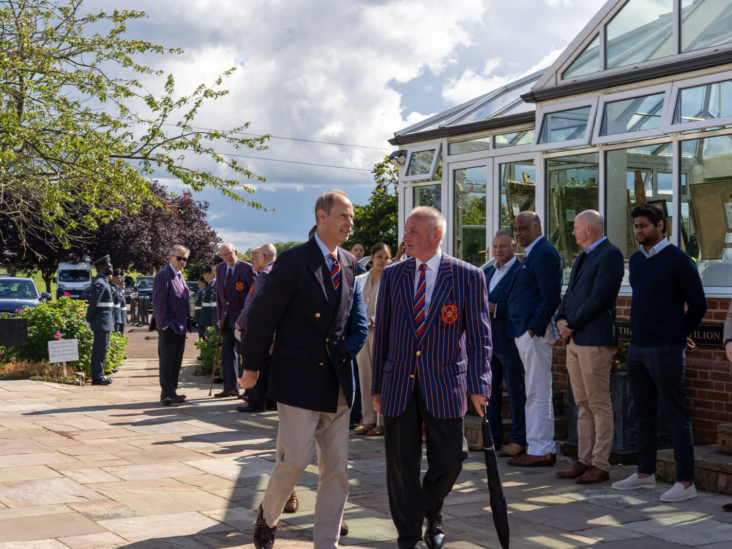 Prince Edward Attends Alex Righettos Art Exhibition at Windsor Castle uai